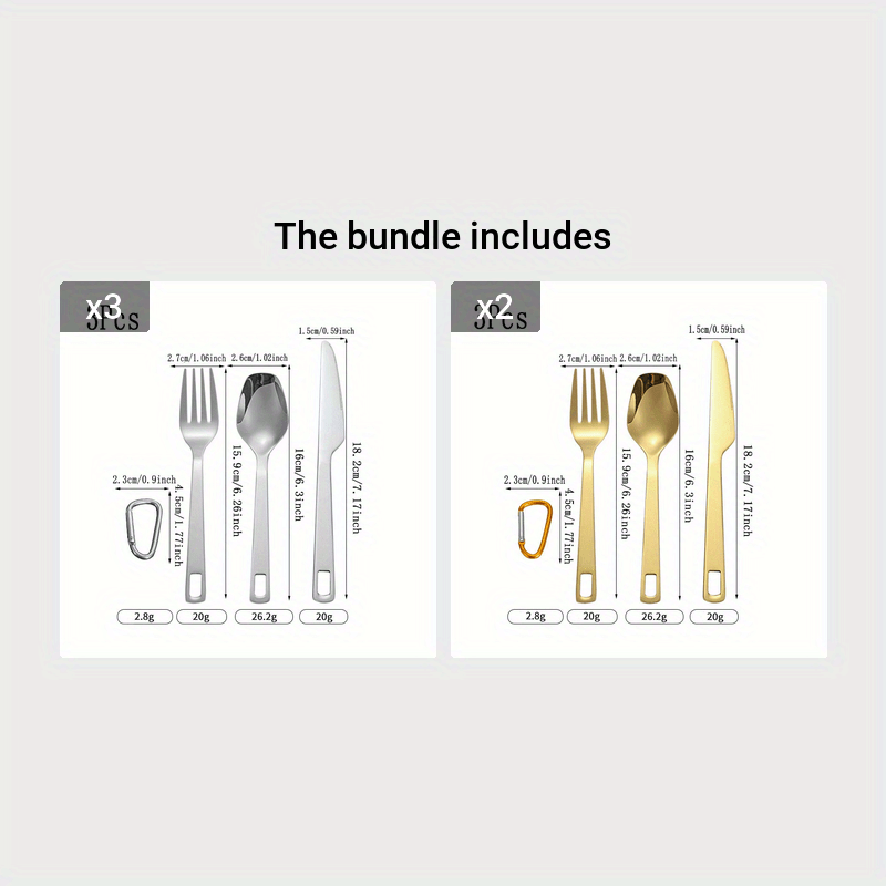 [Portable Outdoor Camping Fork Spoon] Stainless Steel Outdoor Travel Hollow Knife Fork Spoon Set Home Western Food Pasta Fork Spoon Tableware Portable For Outdoor Mountaineering And Camping Travel